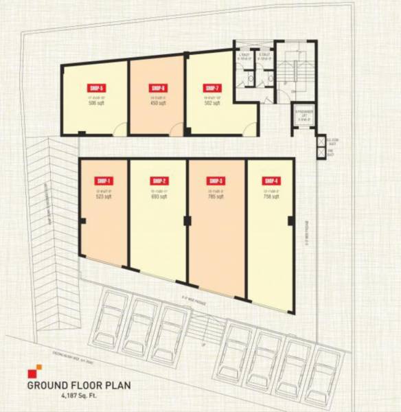  city-square City Square Cluster Plan for ground Floor