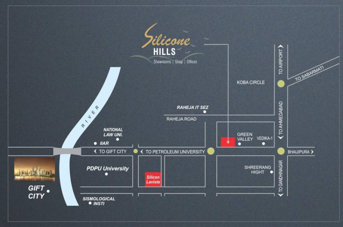  silicone hills Location Plan