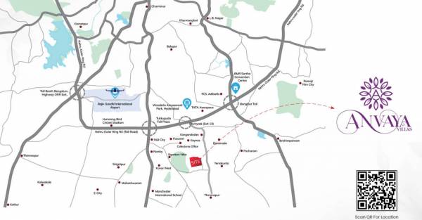  anvaya-icon-city Location Plan