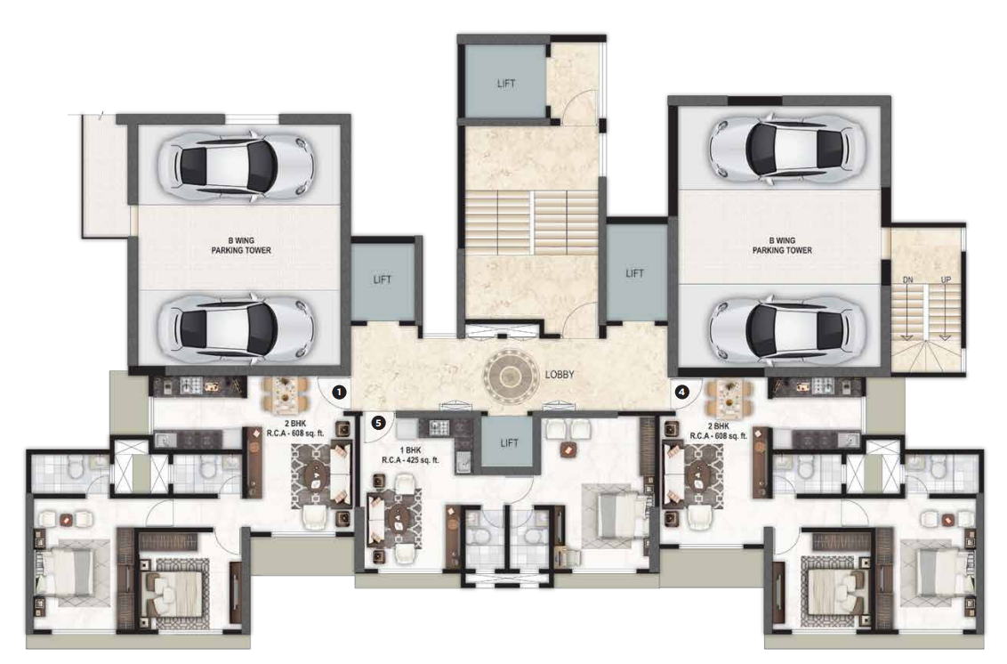 aura Aura Wing B Cluster Plan
