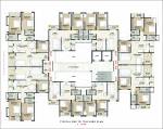  siyaram-avenues Wing A Cluster Plan from 2nd to 7th Floor