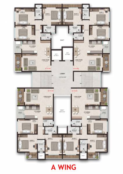 shyam-ananta Wing C Cluster Plan