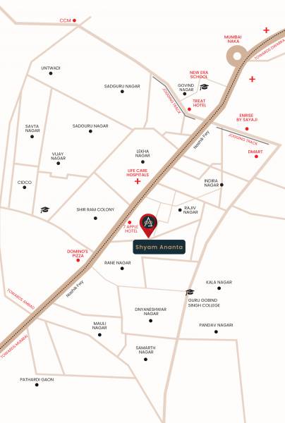  shyam-ananta Location Plan