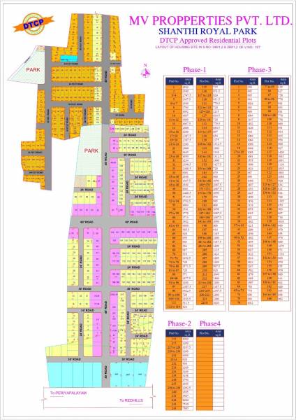  shanthi-royal-park Layout Plan