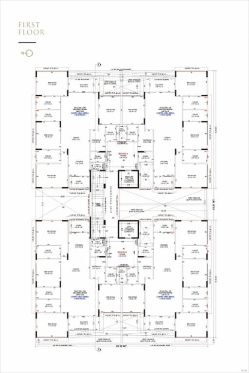  rich Saral Rich Cluster Plan For 1st Floor