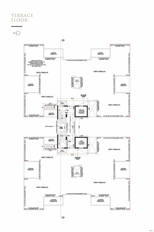  rich Saral Rich Terrace Cluster Plan