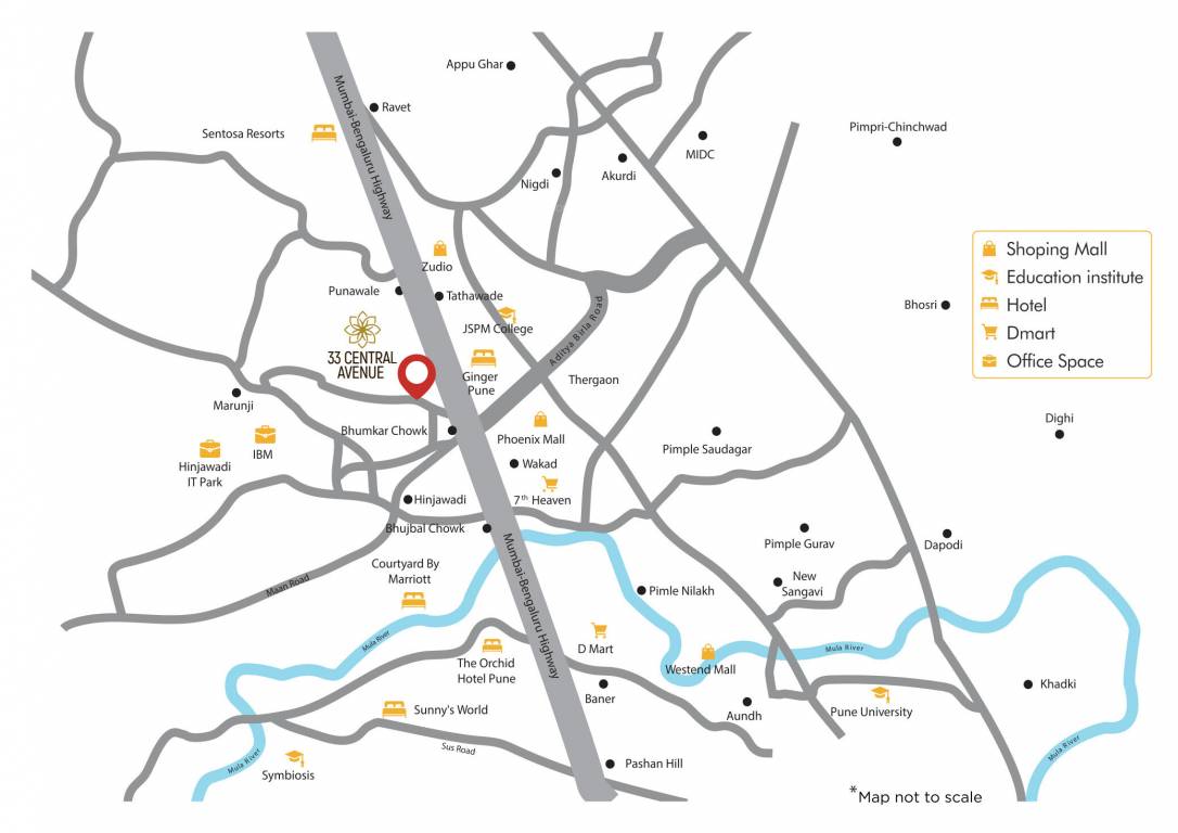  33 central avenue Location Plan
