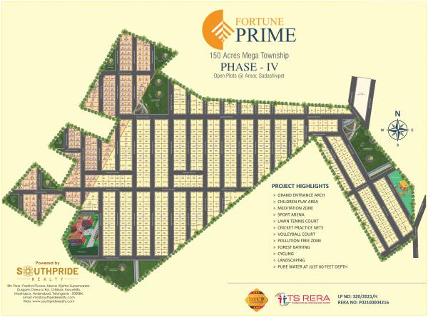  fortune-prime-phase-iv Layout Plan