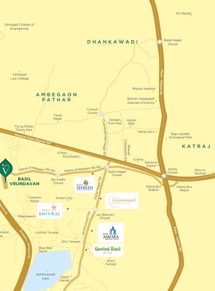  vrundavan-wing-e Location Plan