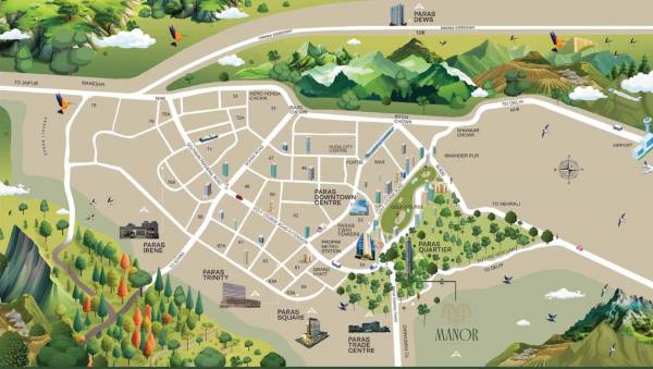  the-manor Location Plan