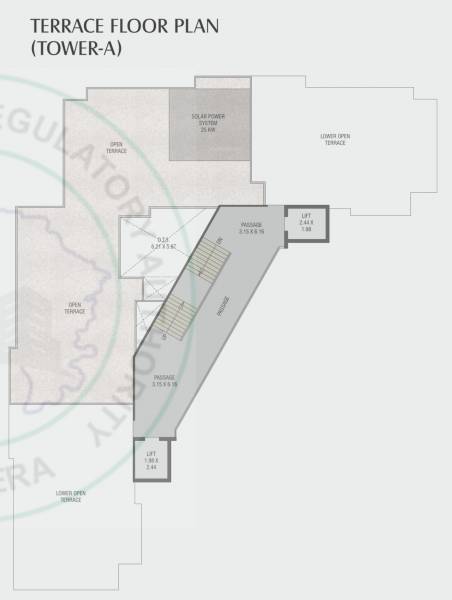  anaya Tower A Terrace Cluster Plan