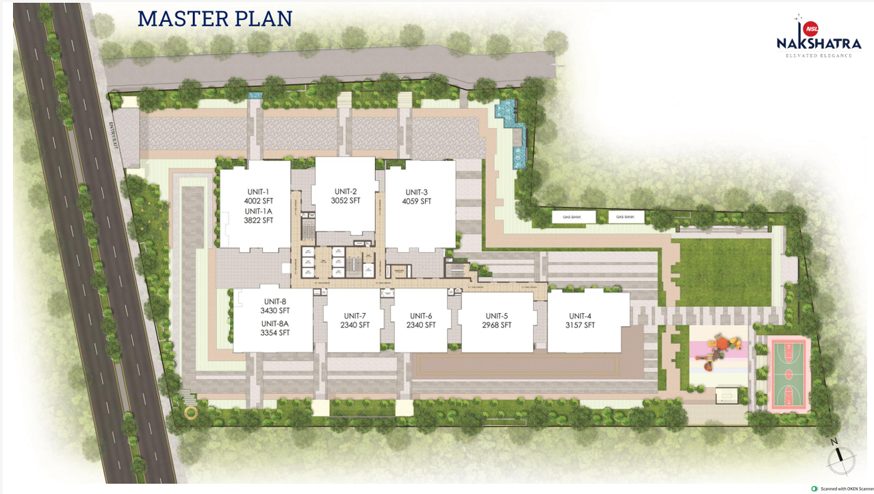 nsl nakshatra Master Plan