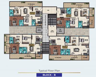  sai-keerthi-lake-view Block B Cluster Plan