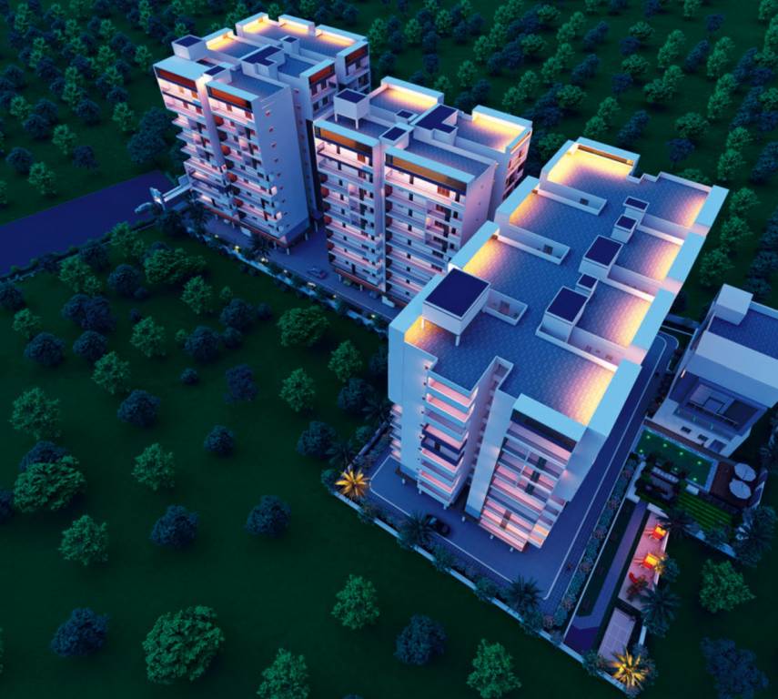  sai keerthi lake view Elevation