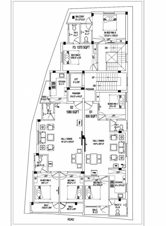  athish cloud Athish Cloud Cluster Plan for 2nd Floor