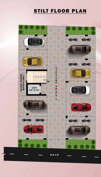  royal-diamond Royal Diamond Cluster Plan for ground Floor