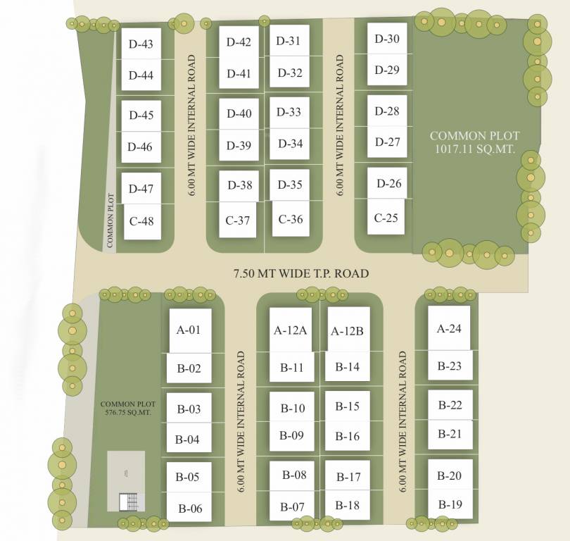  residency Layout Plan