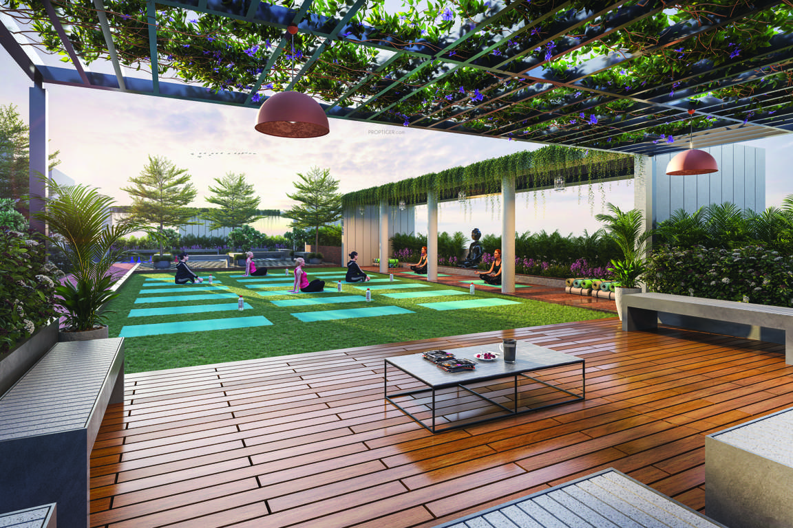  omkara skyline Yoga/ Meditation Area