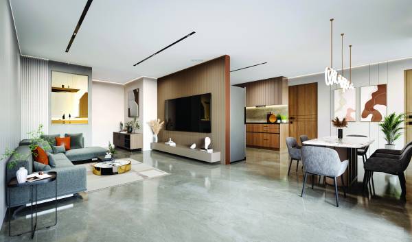  omkara-skyline Living Area