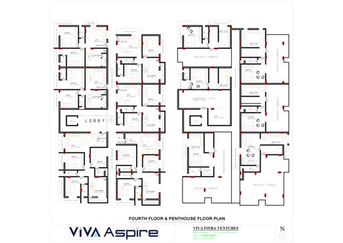 Viva Aspire Cluster Plan for 4th Floor aspire Viva Aspire Cluster Plan for 4th Floor