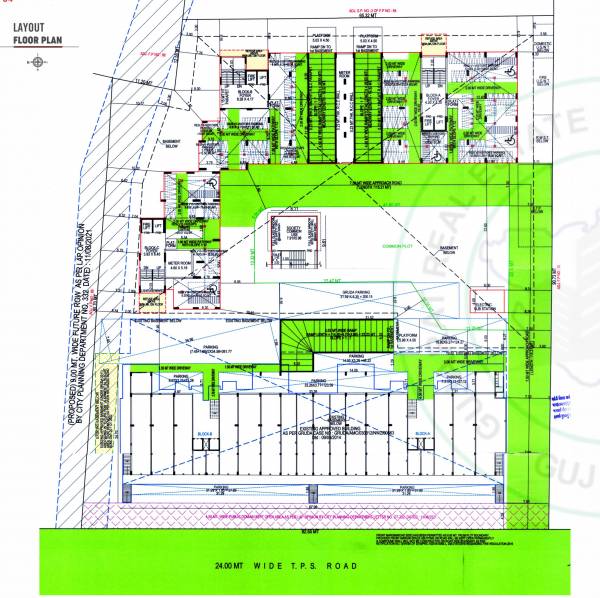  serene-heights Layout Plan