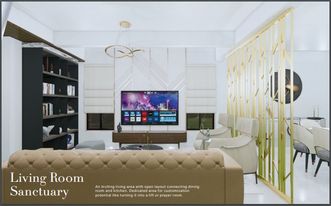  fortune hestia Living Area