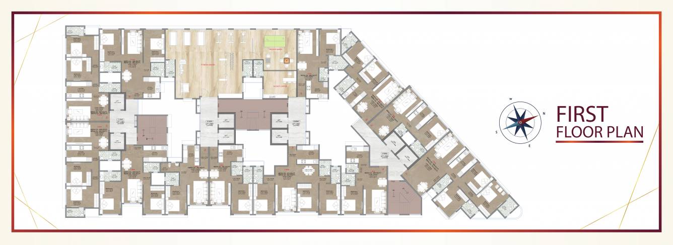  pride Pride Cluster Plan for 1st Floor