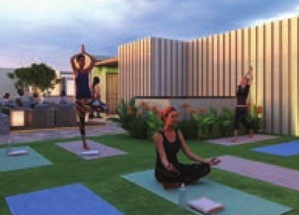  pride Yoga/ Meditation Area