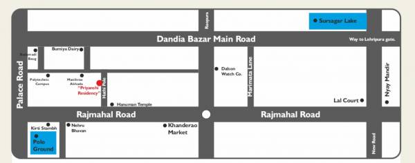  priyanshi-residency Location Plan