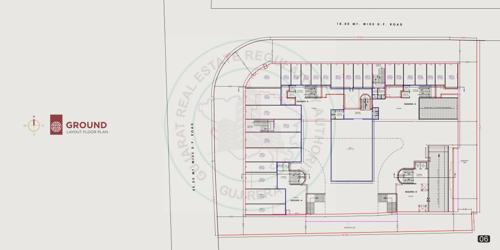  prayosha-gold Block A, Block B, Block C, Block D  Cluster Plan for ground Floor