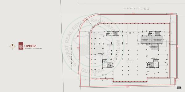  prayosha-gold Block A, Block B, Block C, Block D Upper Basement  Cluster Plan