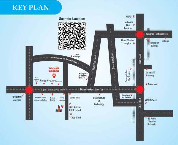  orchid-garden Location Plan