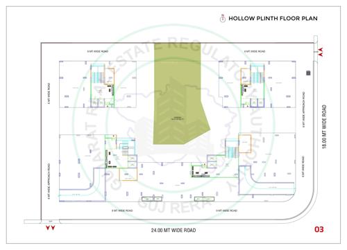 kiara-legacy Block A, Block B, Block C, Block D Cluster Plan for ground Floor