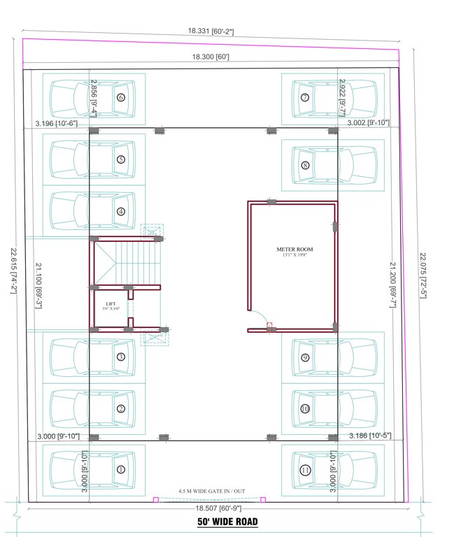  rangavilasam Rangavilasam Ground Floor Cluster Plan