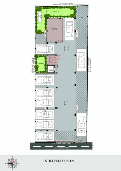  sankaram Ramaniyam Sankaram Stilt Cluster Plan