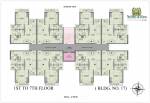 Building No 7 Cluster Plan  shubharambh-phase-i Building No 7 Cluster Plan