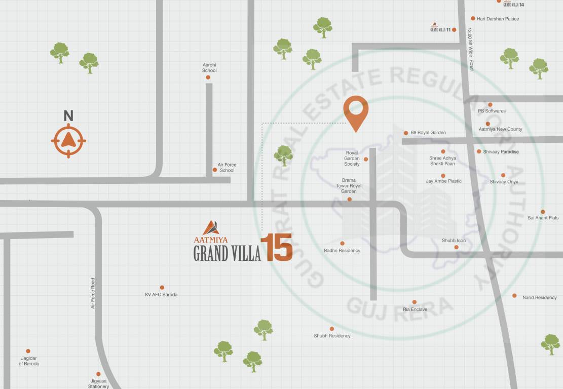  grand villa 15 Location Plan