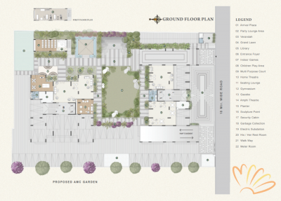 indraprasth-marigold Block B Cluster Plan