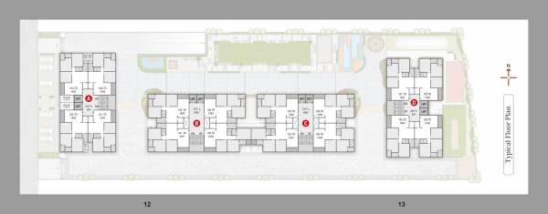  krishna-heritage Block B Cluster Plan