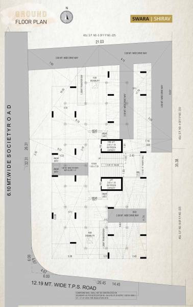  lavanya Lavanya Ground Floor Cluster Plan