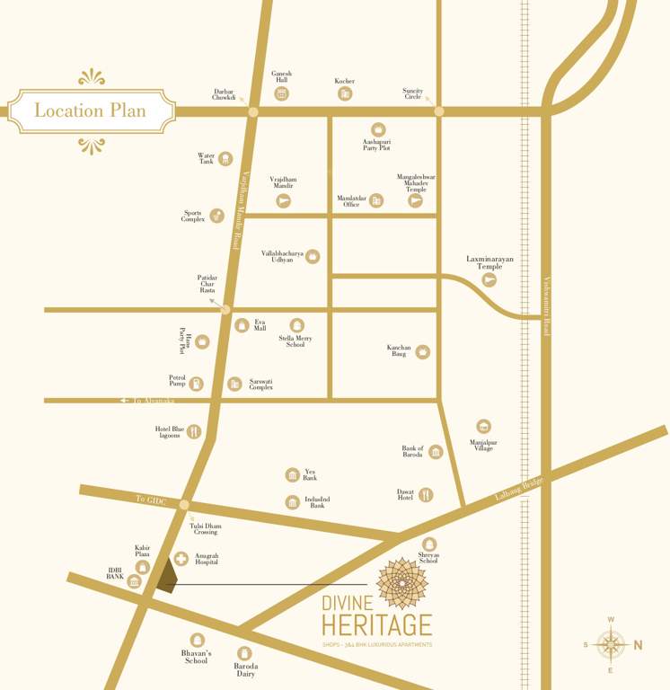  divine heritage Location Plan