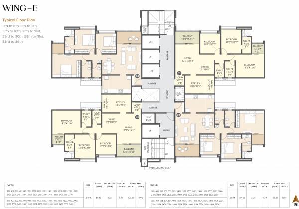  meteor Building E Cluster Plan