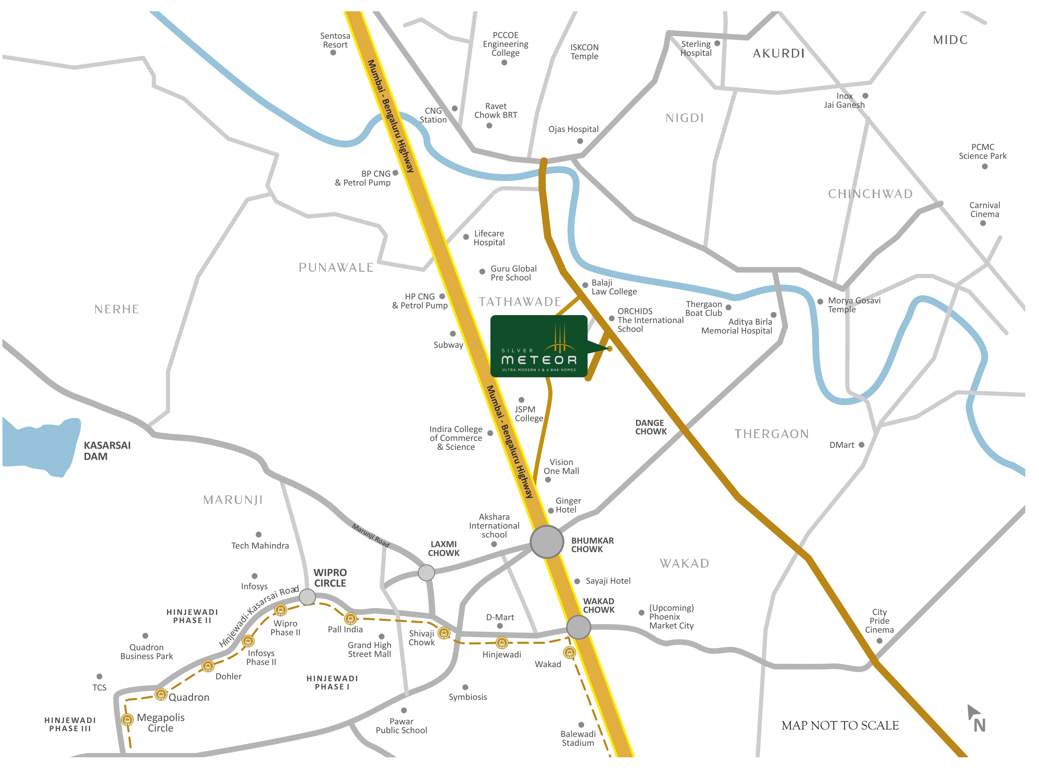  meteor Location Plan