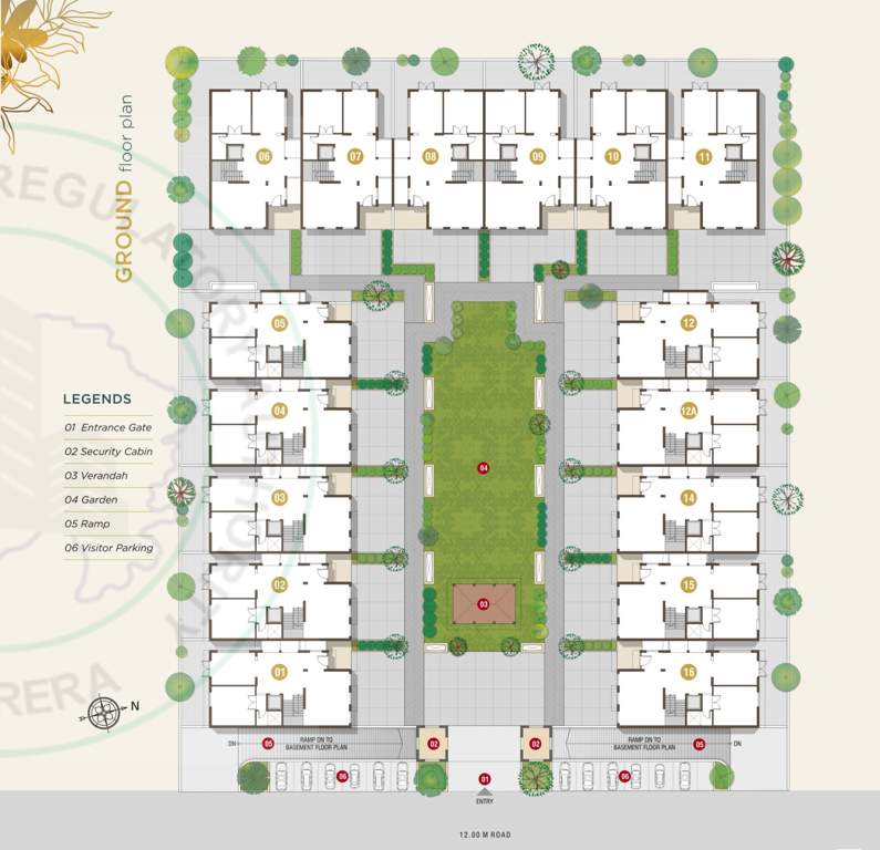  aastha grandeur Layout Plan