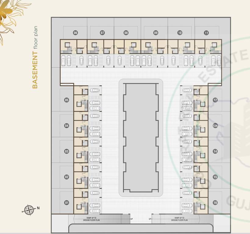  aastha grandeur Layout Plan