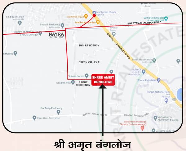  amrit-bunglows Location Plan