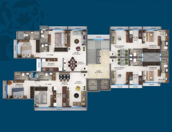  avighna Sadguru Avighna Cluster Plan