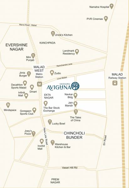  avighna Location Plan