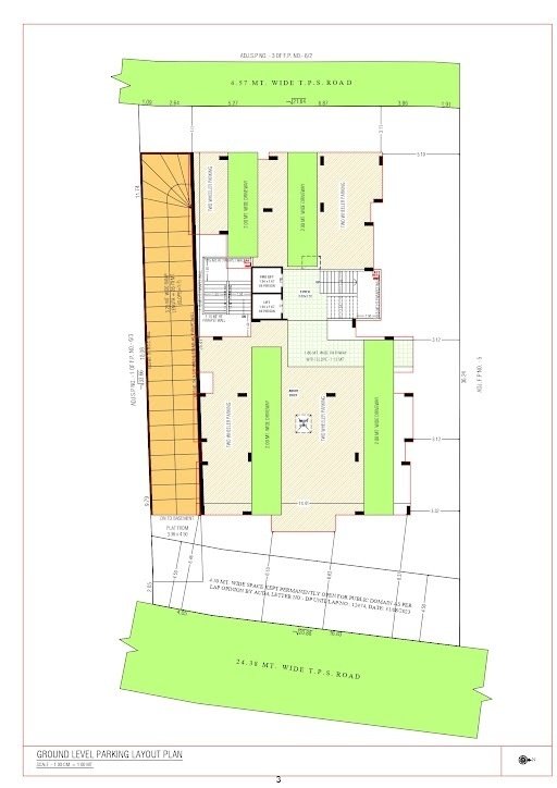  bansidhar appartment Bansidhar Appartment Cluster Plan for ground Floor