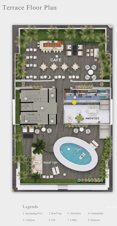  la vista La Vista Terrace Cluster Plan